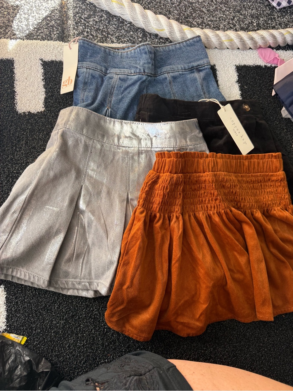 Little girl skirts bundle